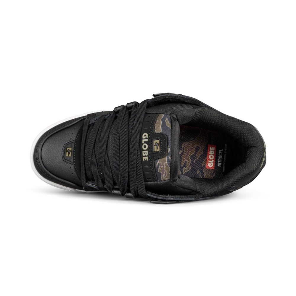 Globe Sabre Shoes – Black / Tiger Camo