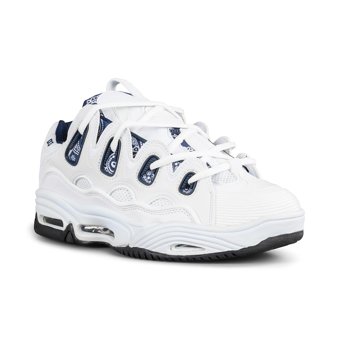 Osiris D3 2001 Skate Shoes - White/Navy/Westcoast - Supereight