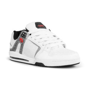 Osiris PXL Skate Shoes - White/Red 