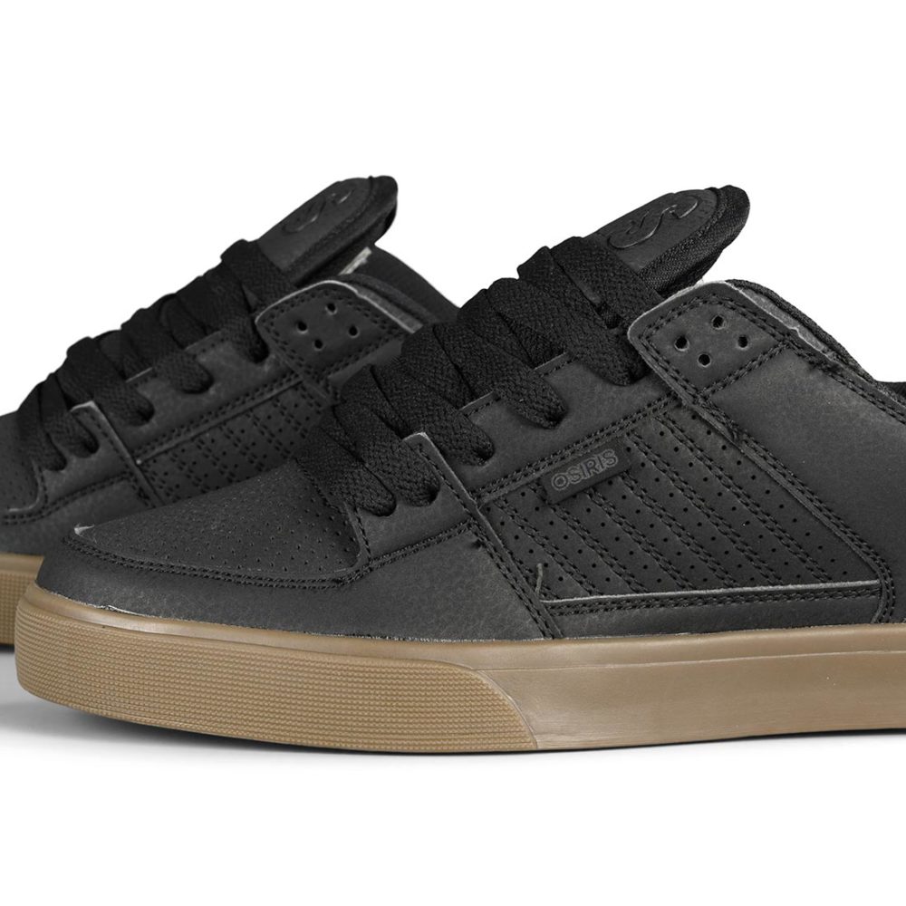 Osiris Protocol Shoes – Black / Dk Gum