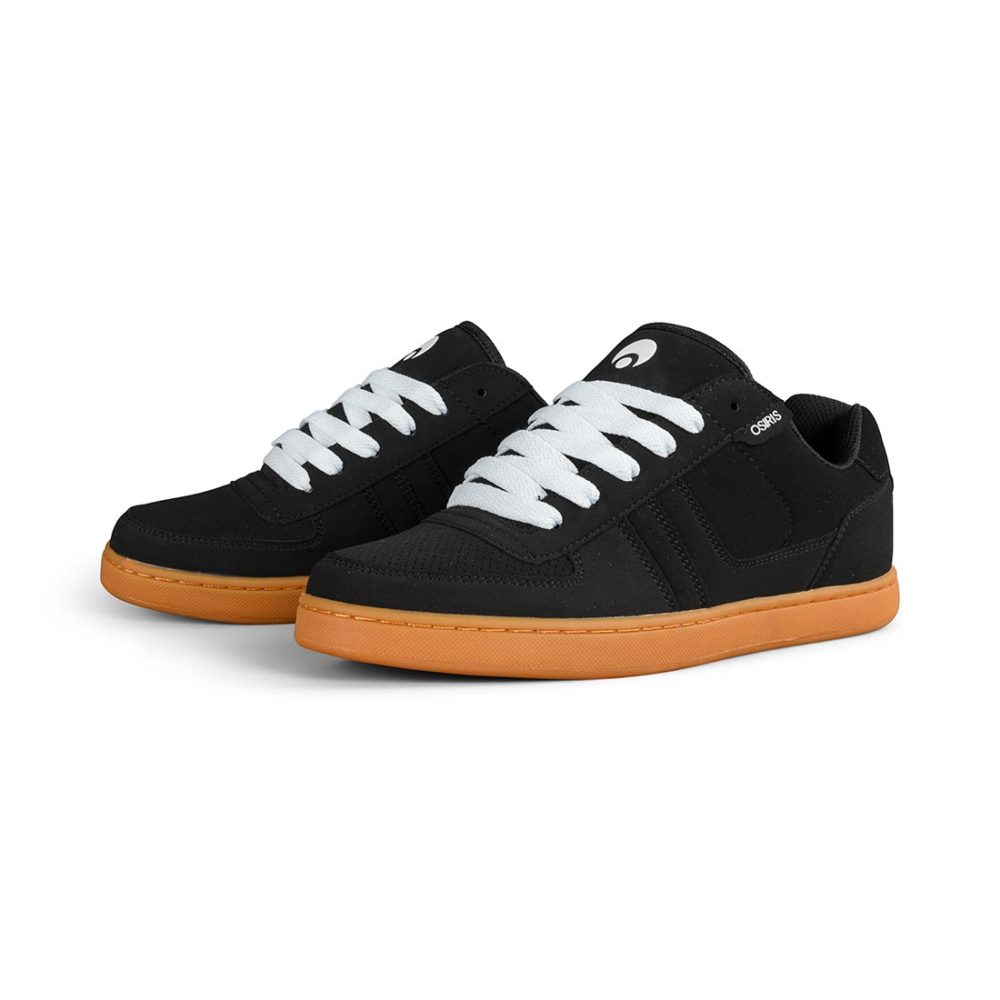 Osiris Relic Shoes – Black / Gum