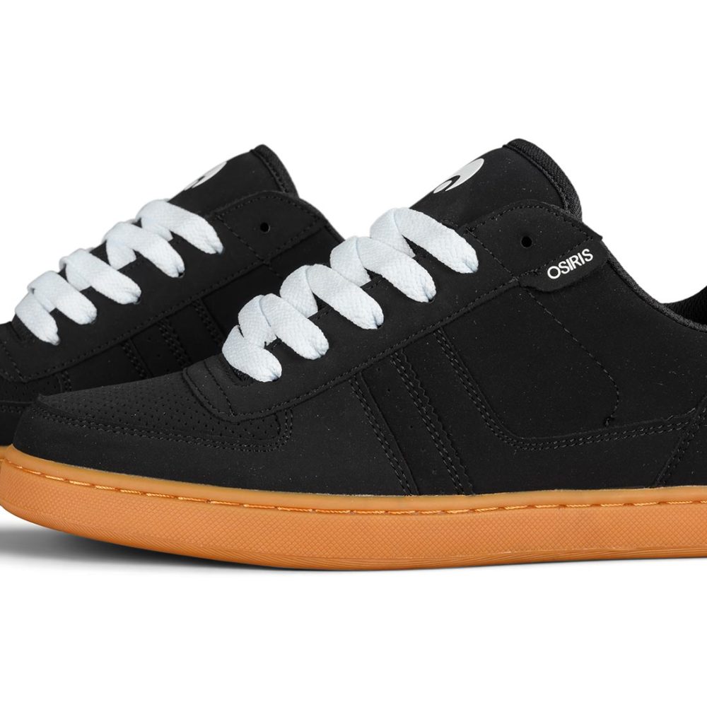 Osiris Relic Shoes – Black / Gum