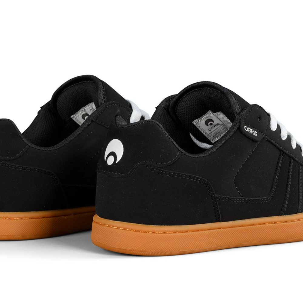 Osiris Relic Shoes – Black / Gum