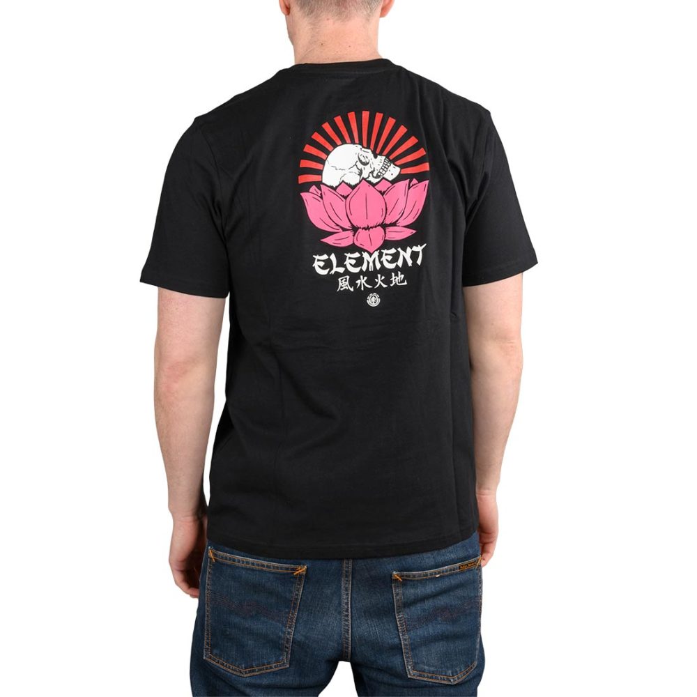 Element Megumi FTM S/S T-Shirt – Flint Black