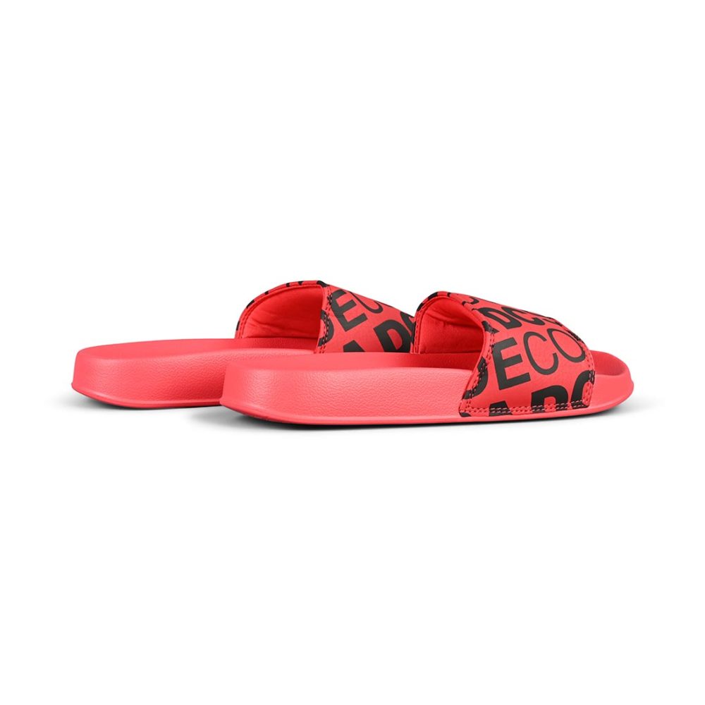 DC Shoes Slide SE Sandals – Red / Black