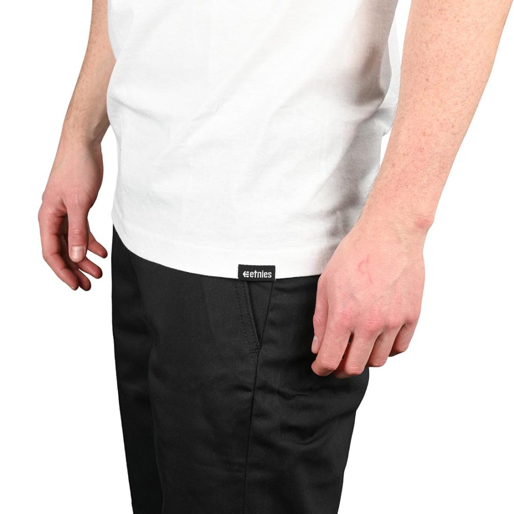 Etnies After Burn S/S T-Shirt – White