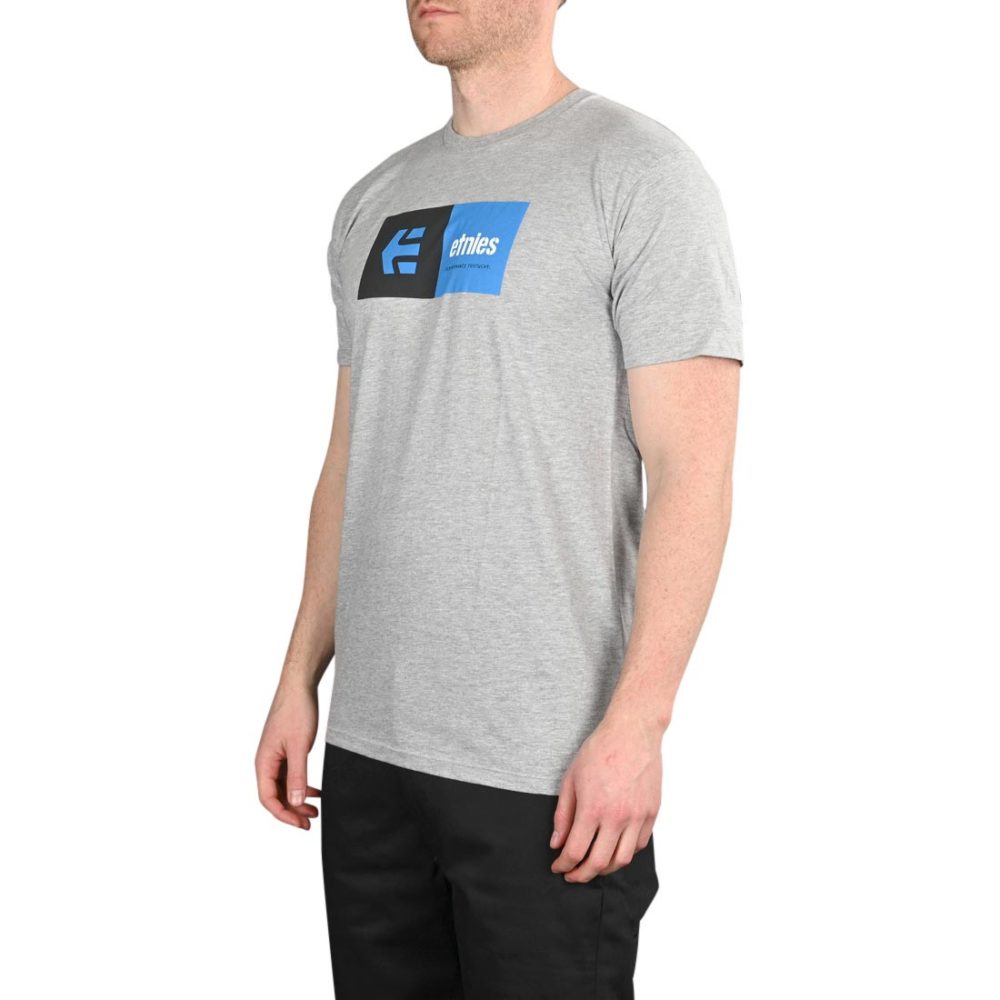Etnies Eblock S/S T-Shirt - Grey / Heather