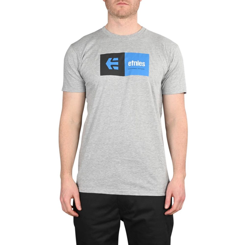 Etnies Eblock S/S T-Shirt - Grey / Heather