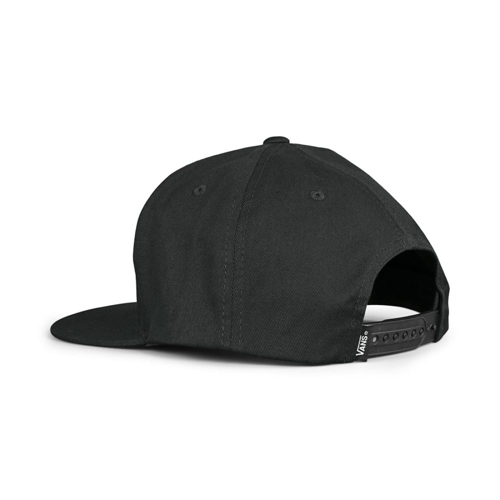 Vans Classic Patch Snapback Hat – Black / Black