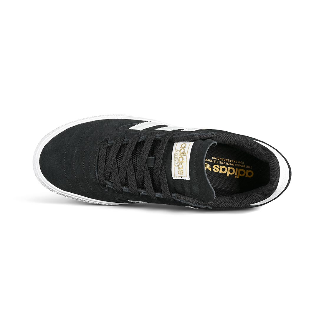 adidas gazelle silver green womens ADIDAS BUSENITZ VULC II WHITE BLACK WHITE – Rumor Boardshop main image 0