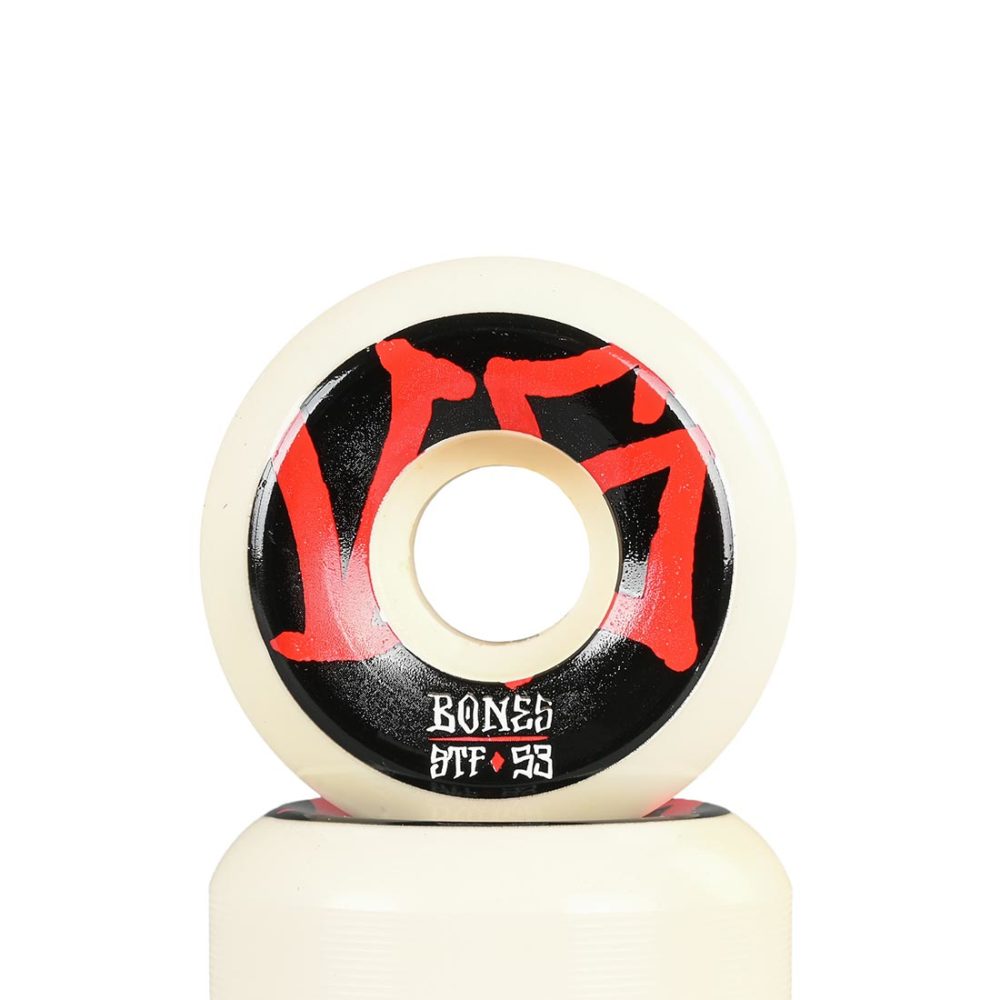 Bones Annuals 103a STF V5 Sidecuts 53mm Wheels - White