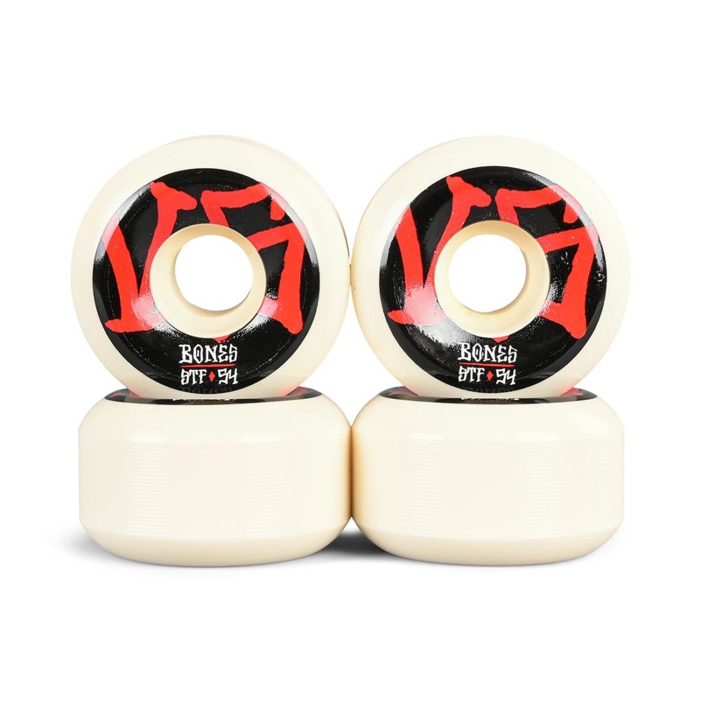 Bones Annuals 103a STF V5 Sidecuts 54mm Wheels - White