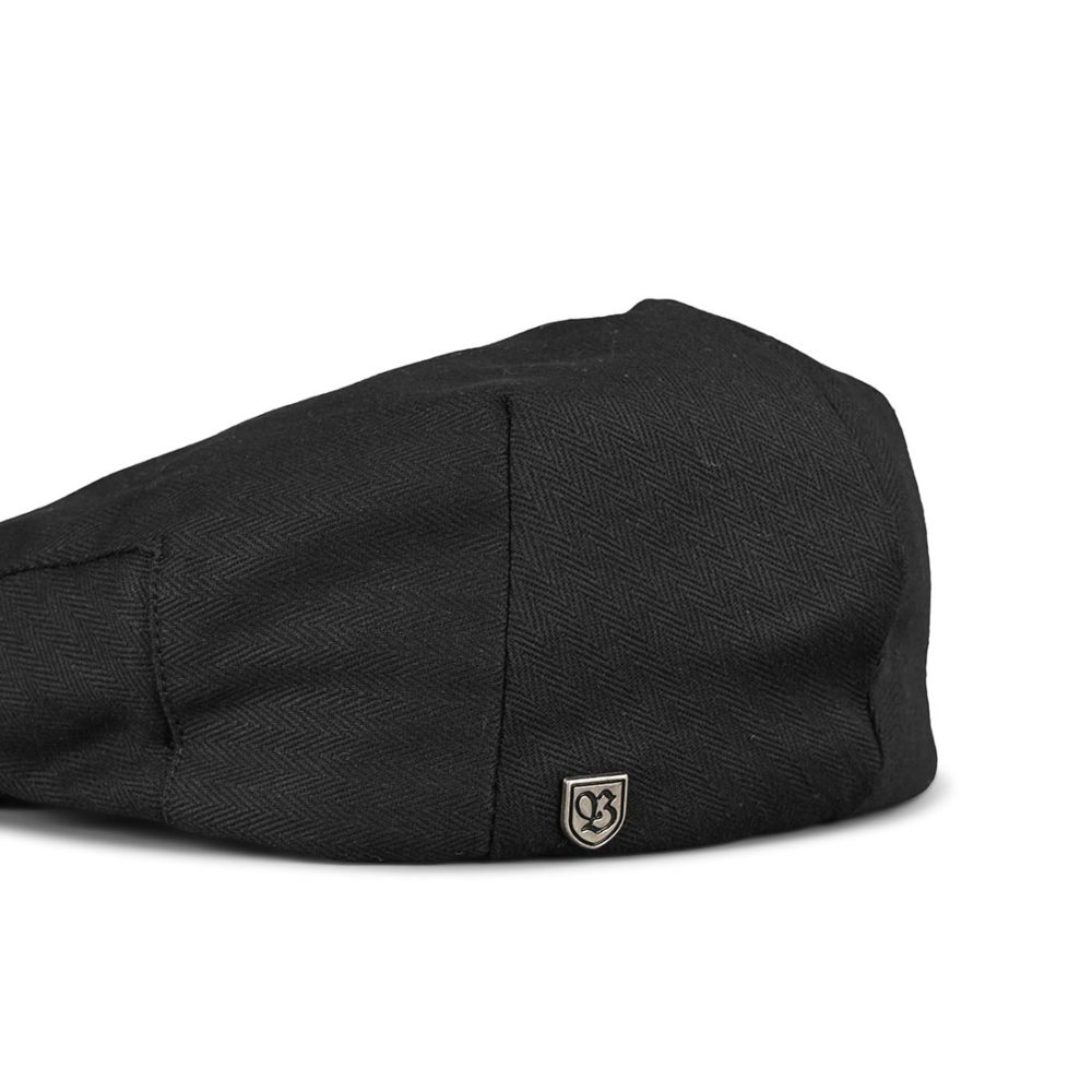 Brixton Hooligan Snap Flat Cap - Black