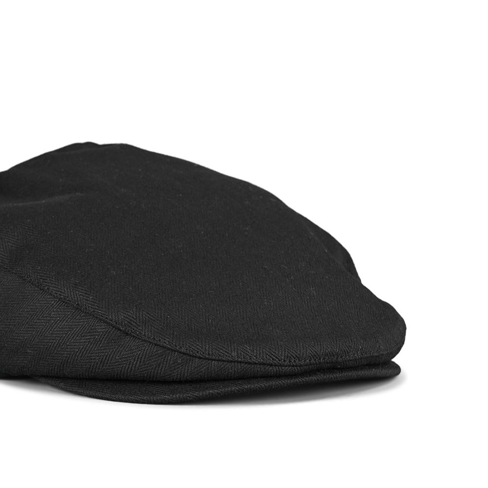 Brixton Hooligan Snap Flat Cap - Black