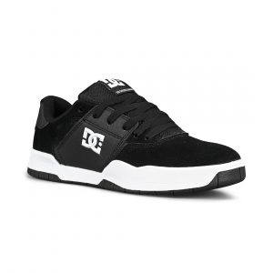 DC Central Low Top Skate Shoes - Black/White
