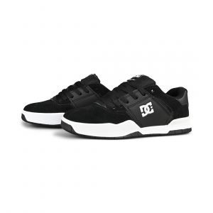 DC Central Low Top Skate Shoes - Black/White