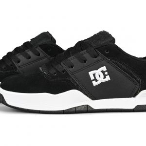 DC Central Low Top Skate Shoes - Black/White