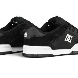 DC Central Low Top Skate Shoes - Black/White