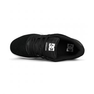 DC Central Low Top Skate Shoes - Black/White