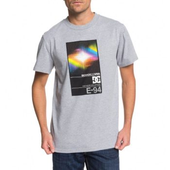 DC Shoes Home Video S/S T-Shirt - Grey Heather