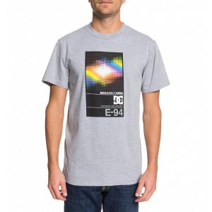 DC Shoes Home Video S/S T-Shirt - Grey Heather