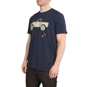 Deus Ex Machina Carby Landie S/S T-Shirt - Navy