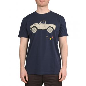Deus Ex Machina Carby Landie S/S T-Shirt - Navy