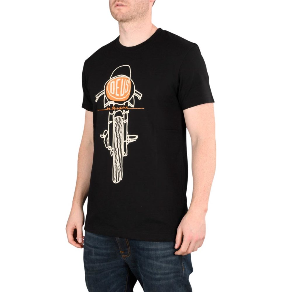 Deus Ex Machina Frontal Matchless S/S T-Shirt - Black
