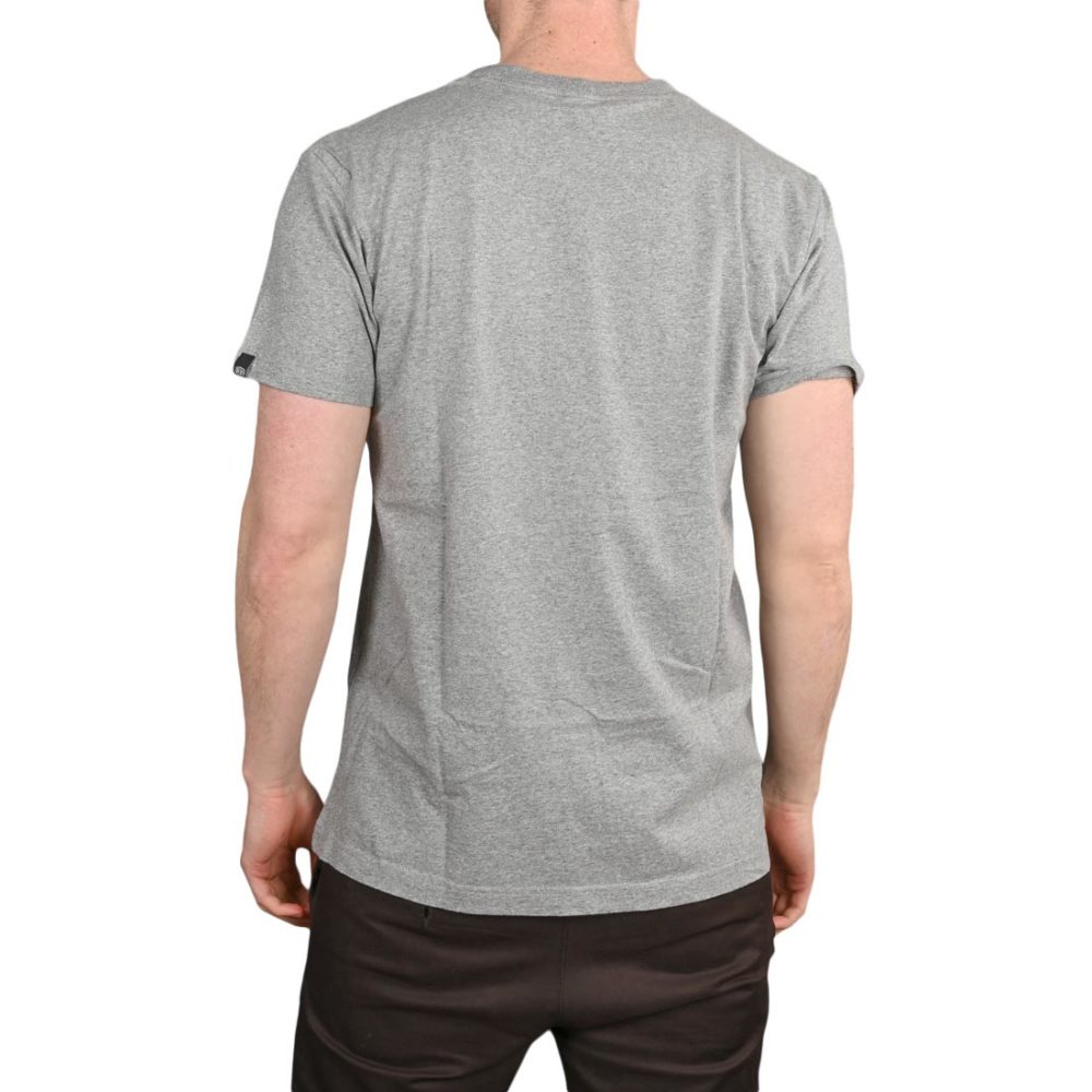 Deus Ex Machina Frontal Matchless S/S T-Shirt – Grey Marle