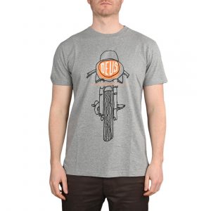 Deus Ex Machina Frontal Matchless S/S T-Shirt - Grey Marle