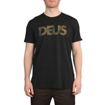 Deus Ex Machina Geokamo All Caps S/S T-Shirt – Black
