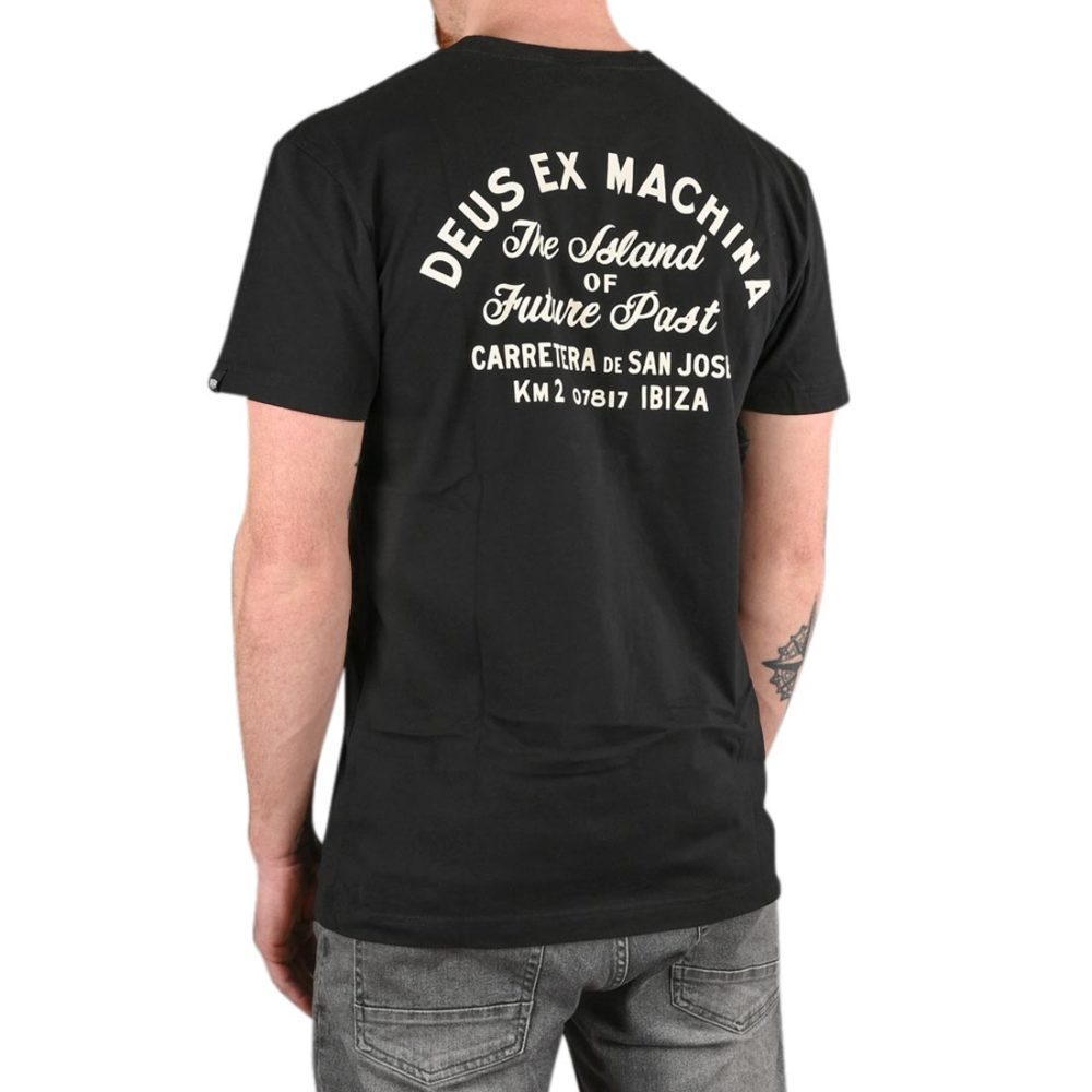 Deus Ex Machina Ibiza Address S/S T-Shirt - Black