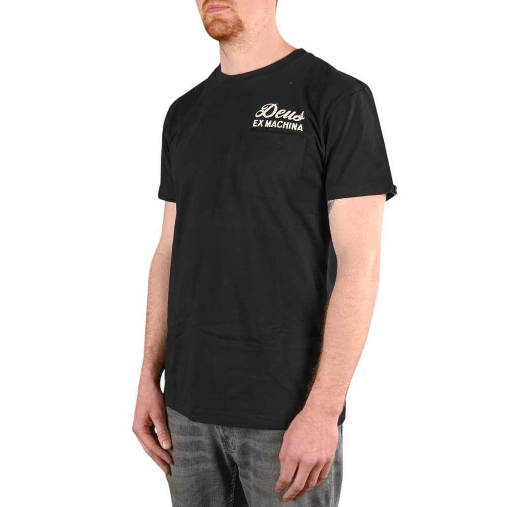 Deus Ex Machina Ibiza Address S/S T-Shirt - Black