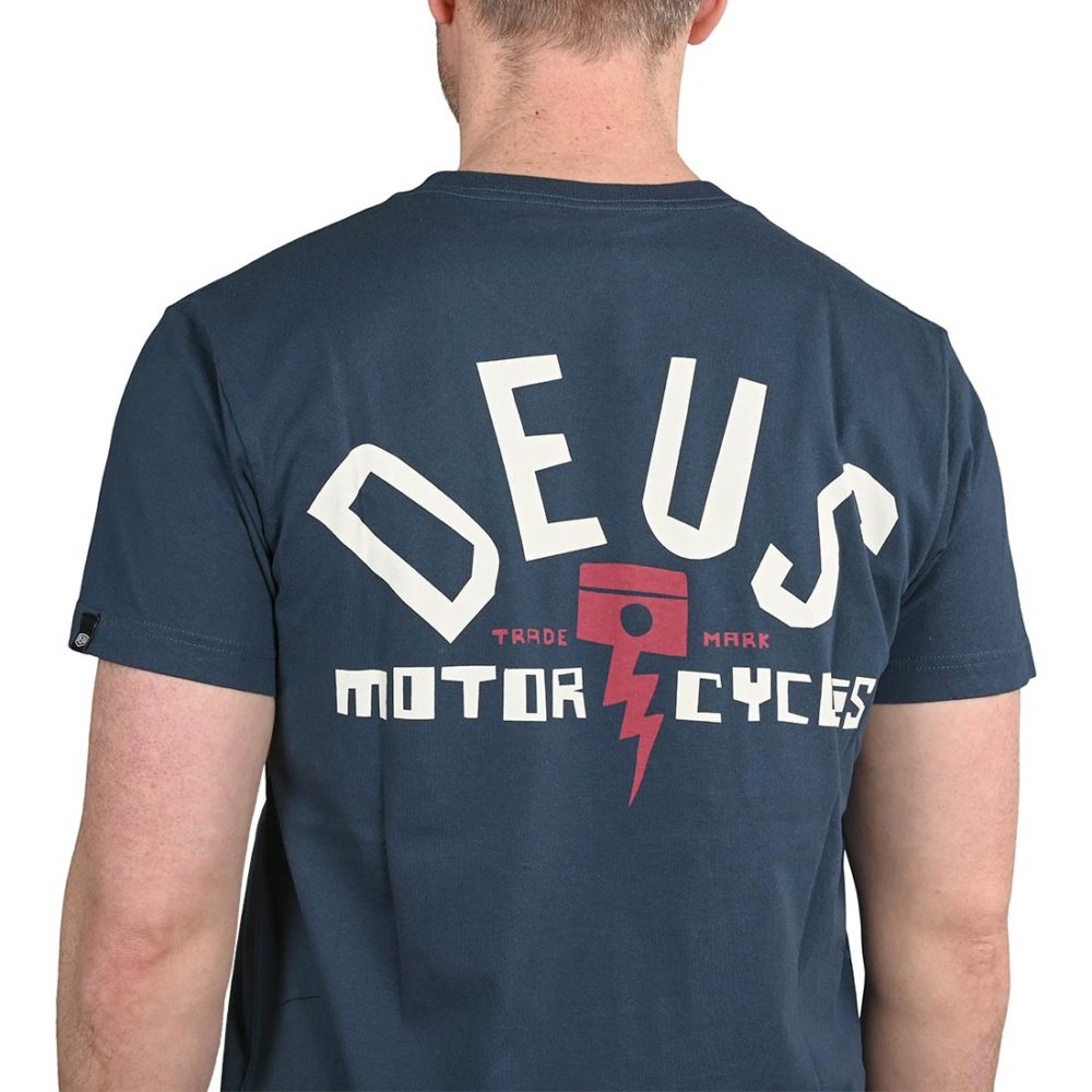 Deus Ex Machina Pisstin S/S T-Shirt – Navy