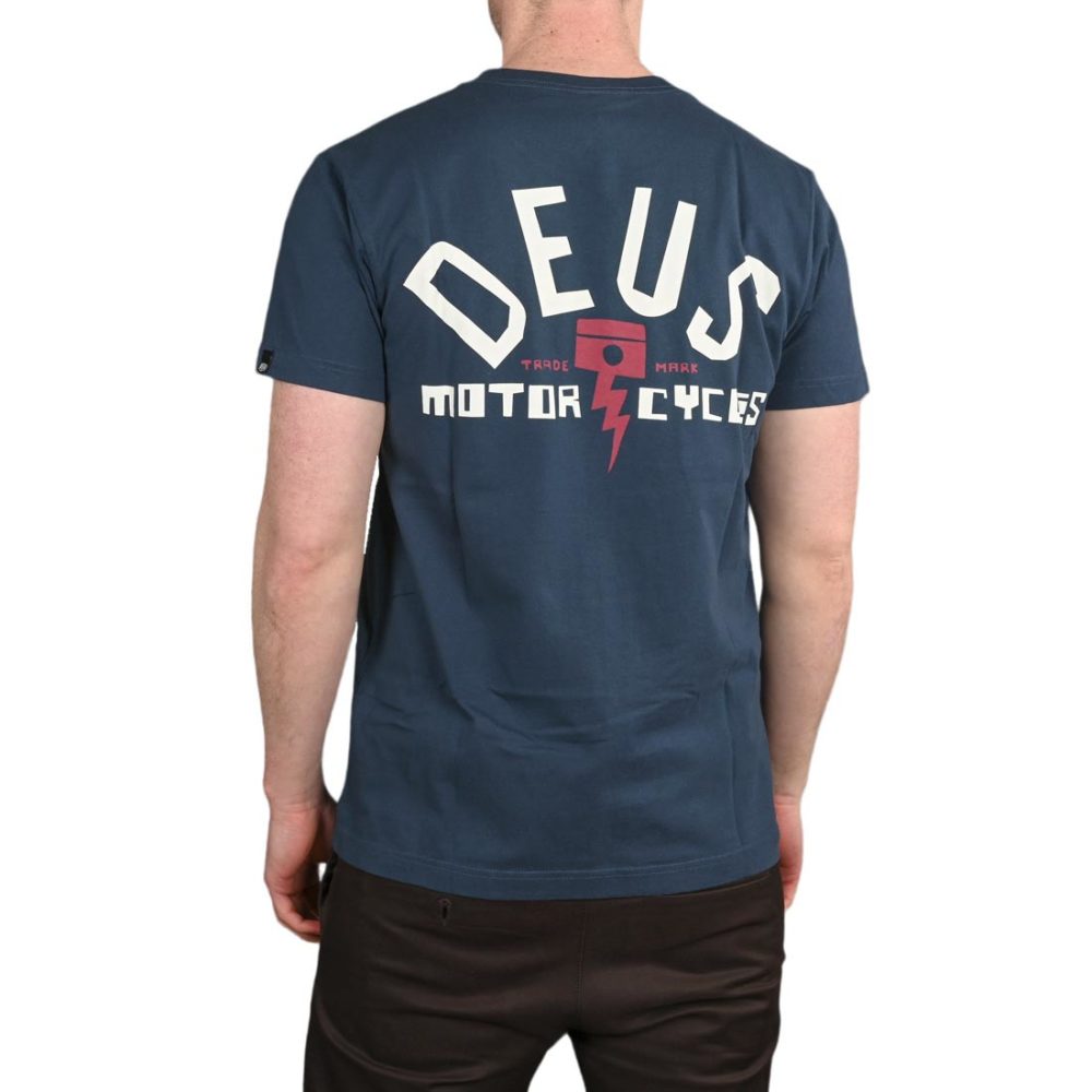 Deus Ex Machina Pisstin S/S T-Shirt – Navy