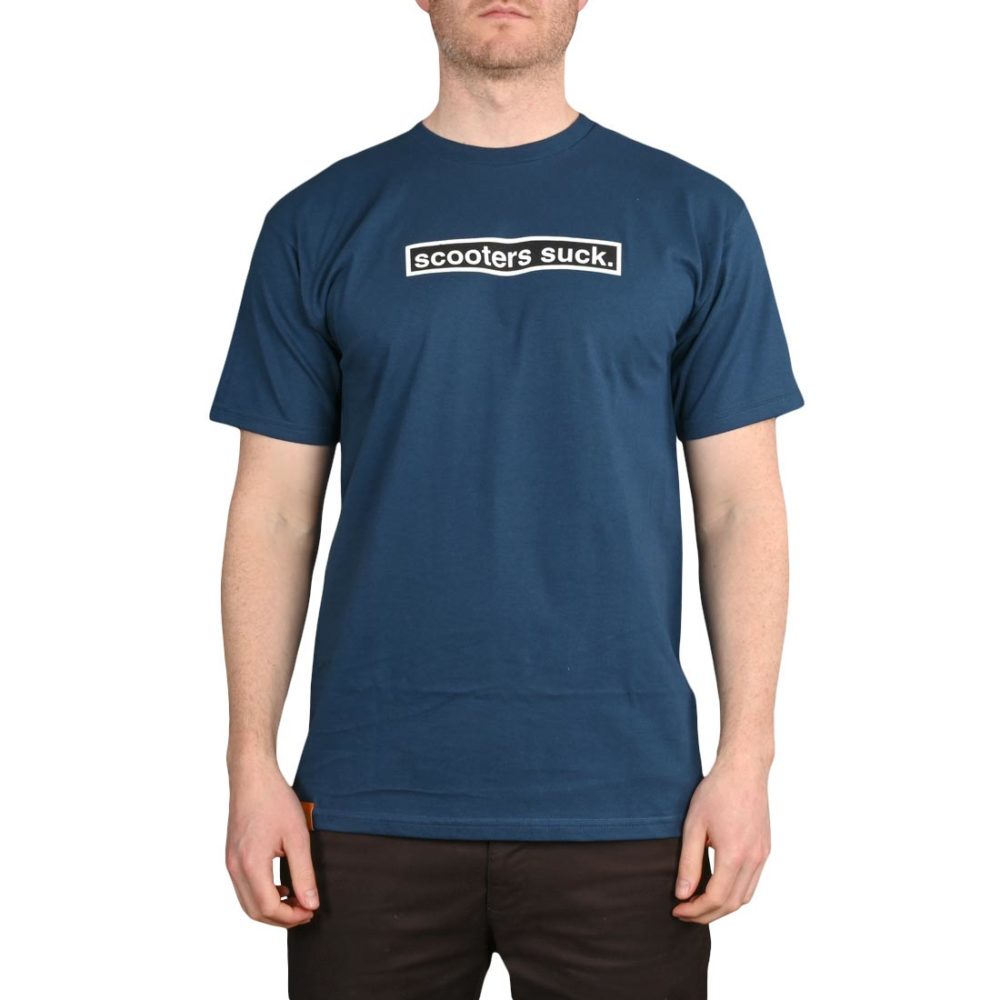 Enjoi Skateboards Don't Shred S/S T-Shirt - Harbor Blue