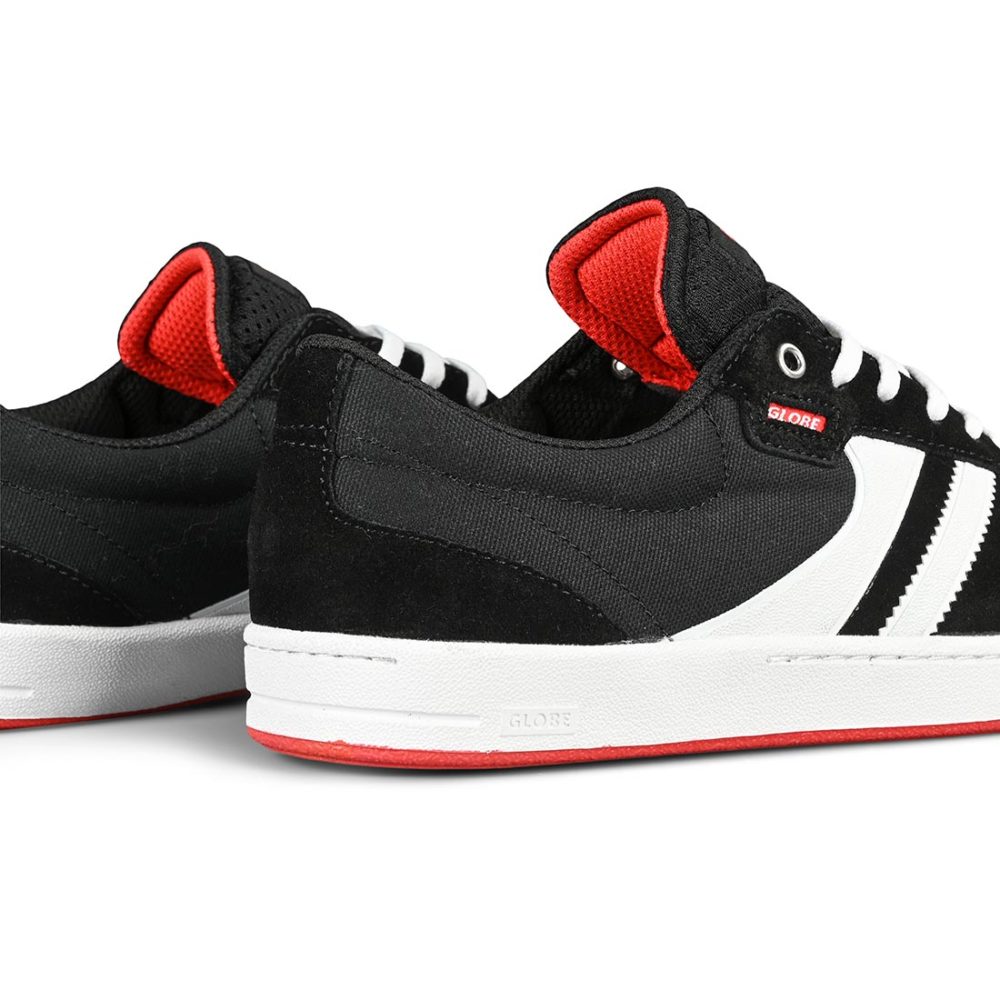 Globe Empire Shoes - Black / White / Milou