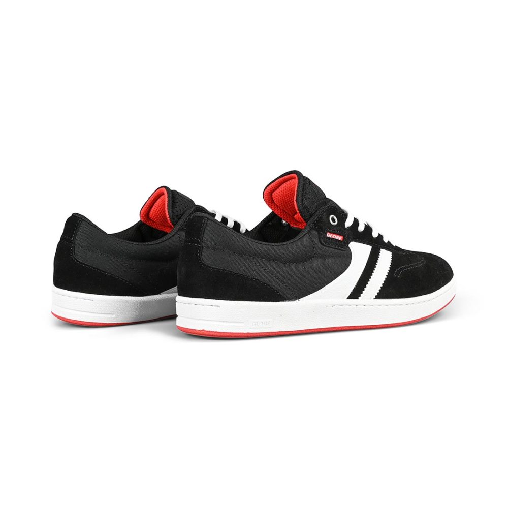 Globe Empire Shoes - Black / White / Milou