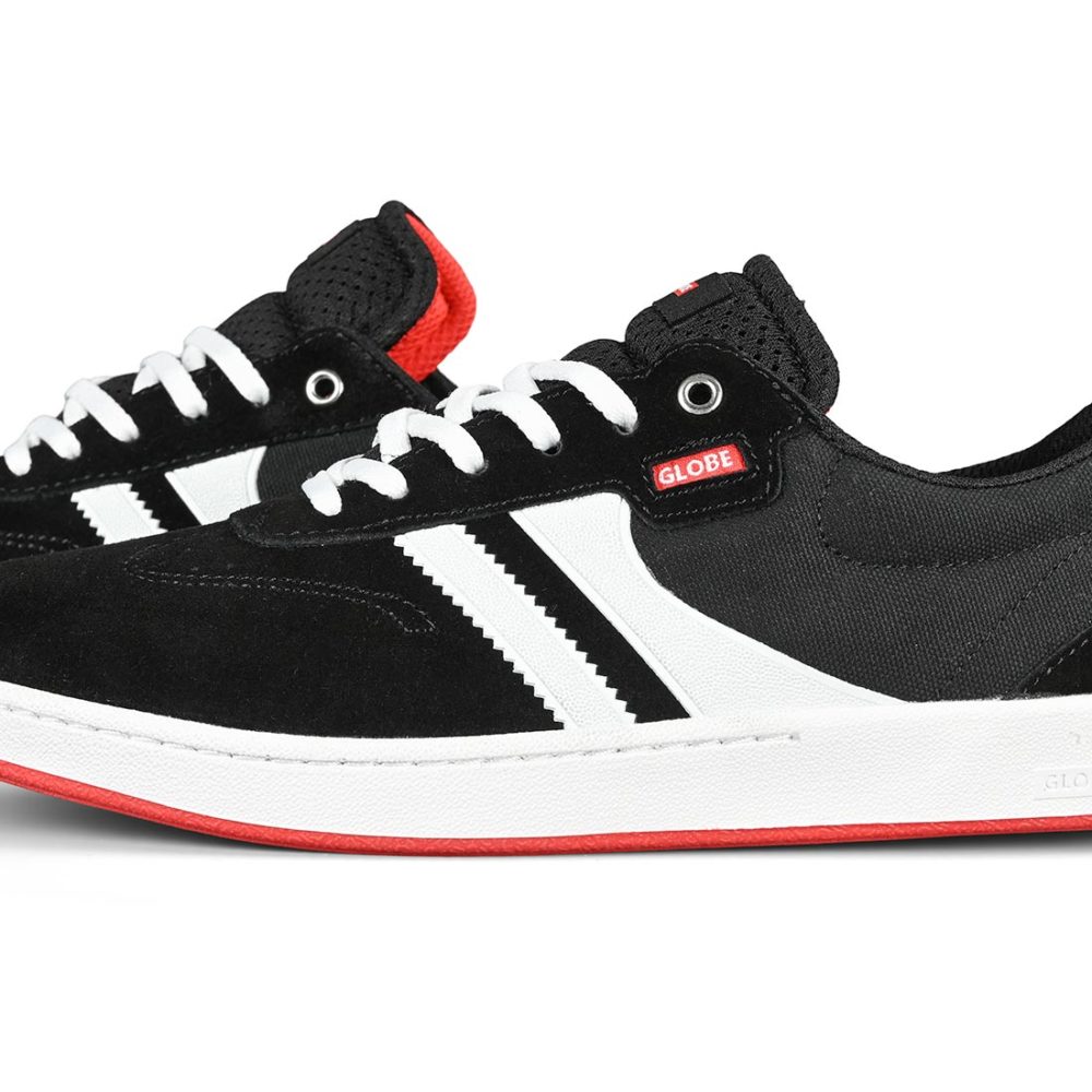 Globe Empire Shoes - Black / White / Milou