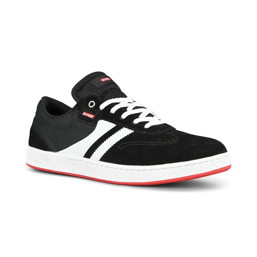 Globe Empire Shoes - Black / White / Milou