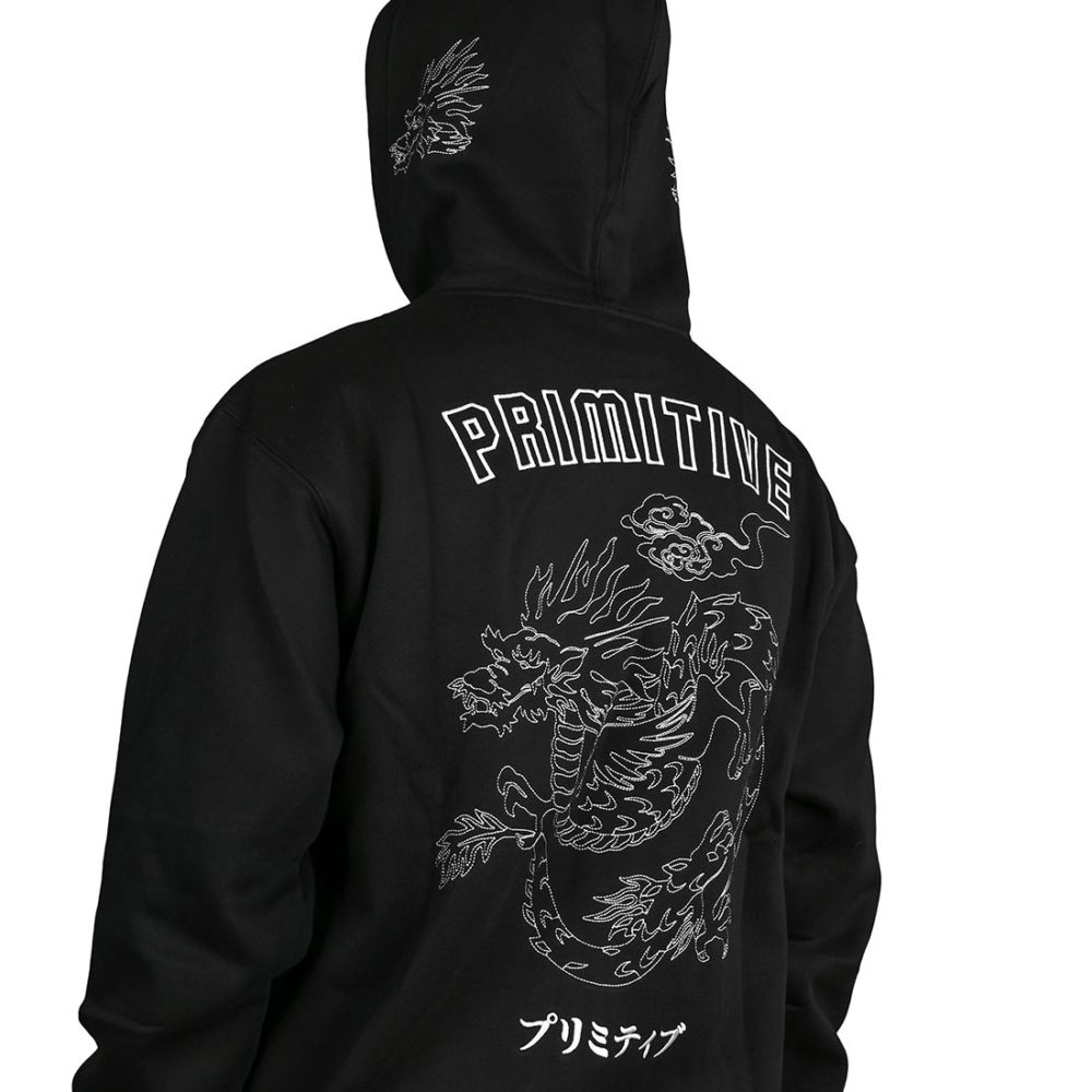 Primitive Dynasty Pullover Hoodie - Black