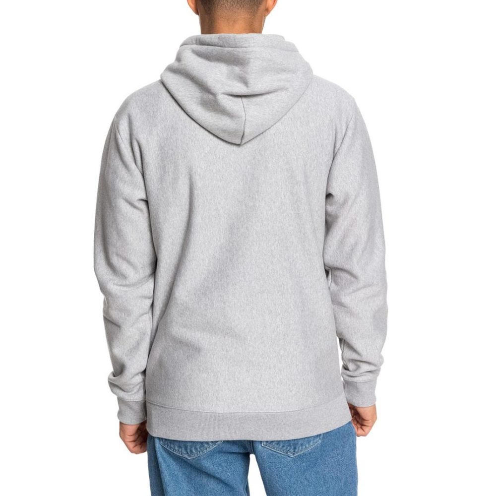 DC Shoes Arched Pullover Hoodie - Grey Heather