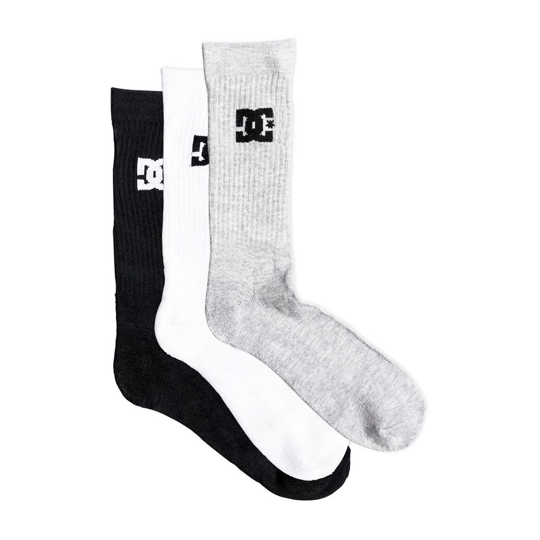 DC Shoes Crew Socks (3 Pack) - Assorted