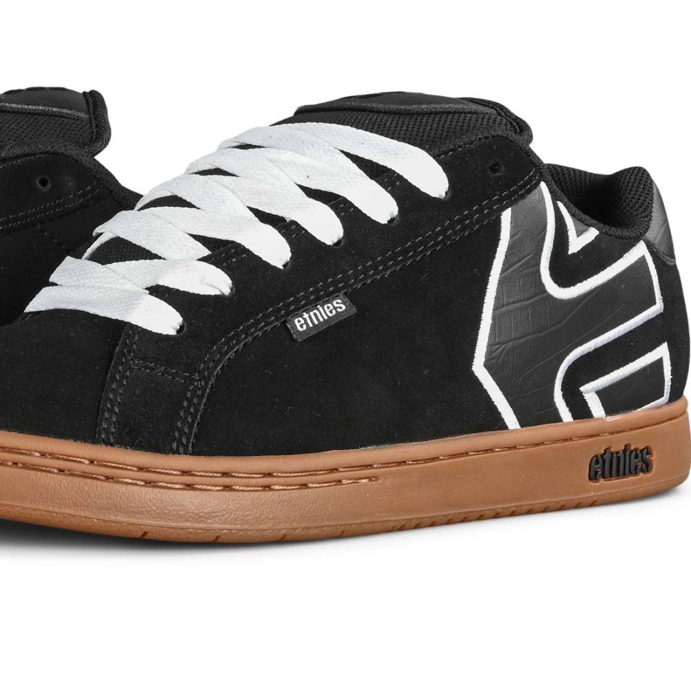 Etnies Fader Skate Shoes – Black / White / Gum