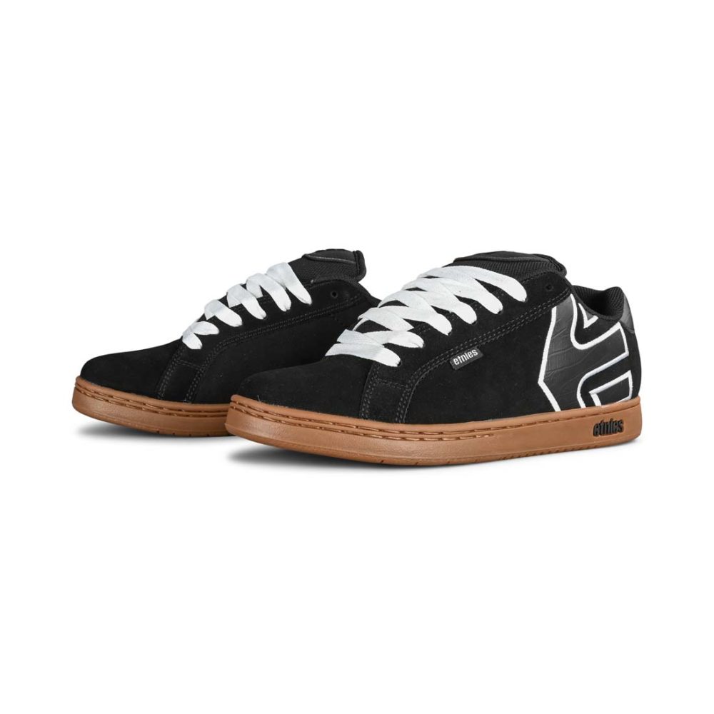 Etnies Fader Skate Shoes – Black / White / Gum