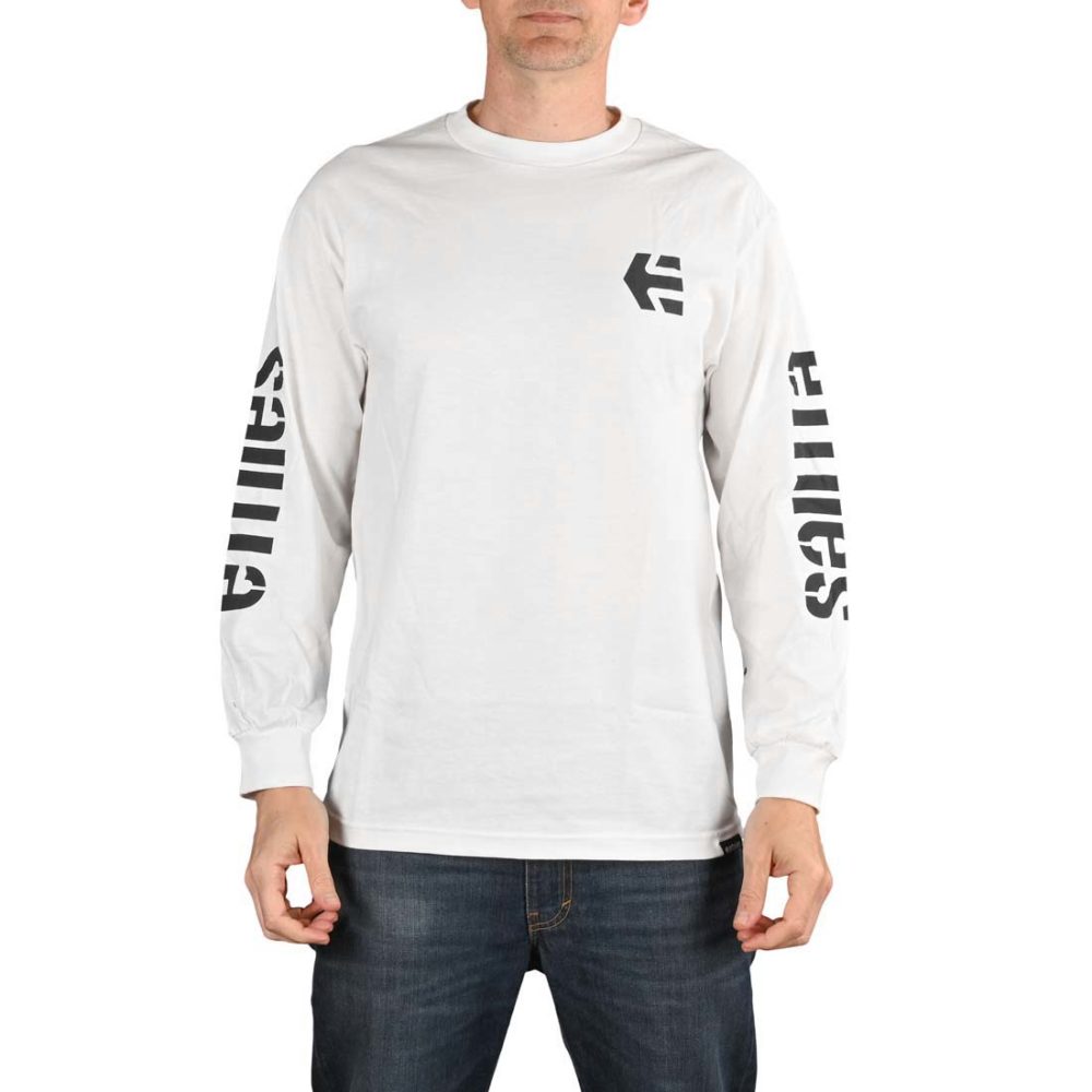 Etnies Icon L/S T-Shirt – White