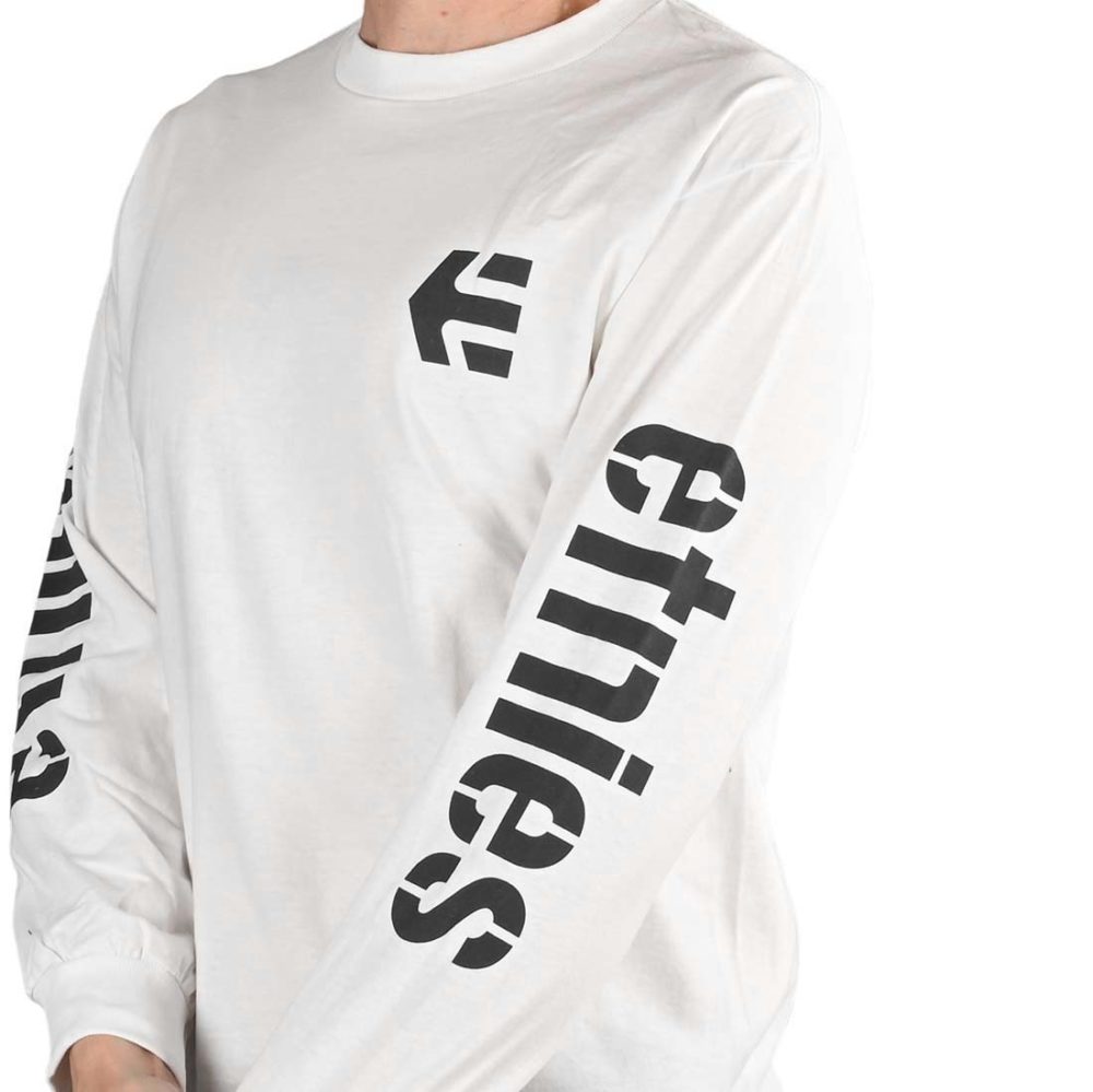 Etnies Icon L/S T-Shirt – White