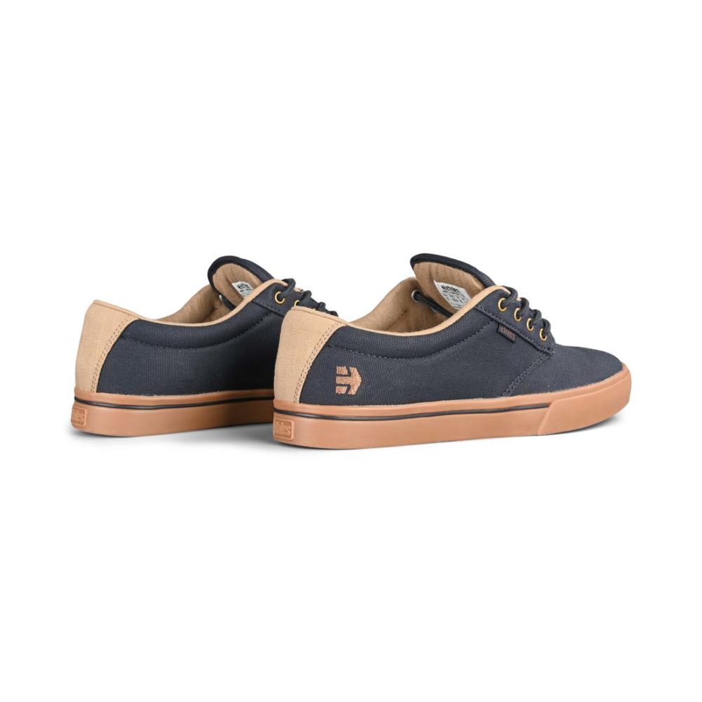 Etnies Jameson 2 Eco Skate Shoes - Navy / Gum / Gold