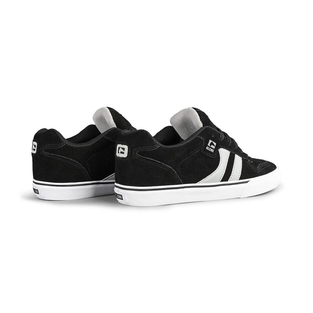 Globe Encore 2 Skate Shoes - Black / Light Grey