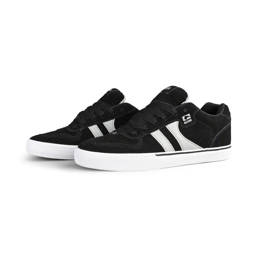 Globe Encore 2 Skate Shoes - Black / Light Grey